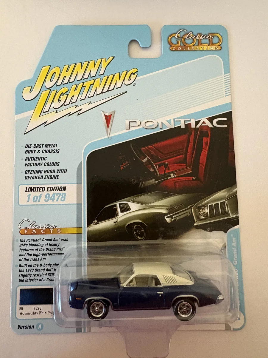 Gold Classic - 1973 Pontiac Grand Am, Blue