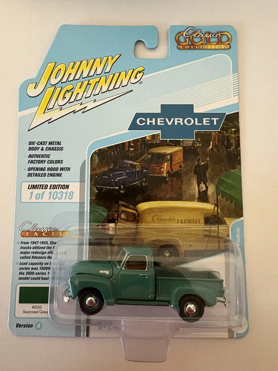 Gold Classic - 1950 Chevrolet 3100 Pickup, Seacrest Green