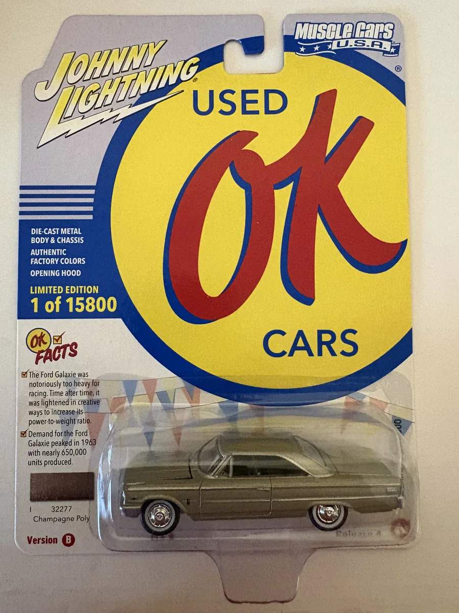 OK Cars - 1963 Ford Galaxie 500, Champagne Poly