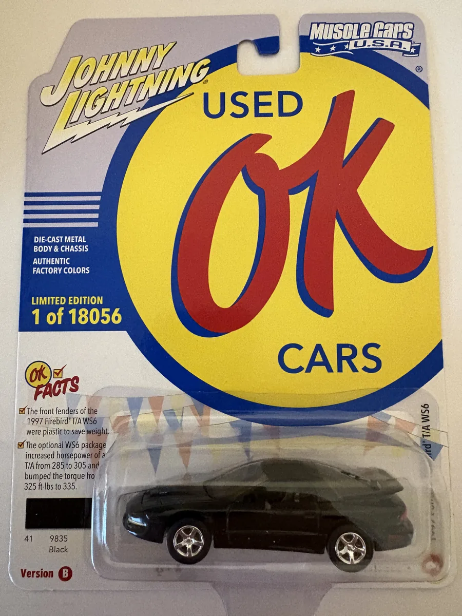 OK Cars - 1997 Pontiac Firebird, Black