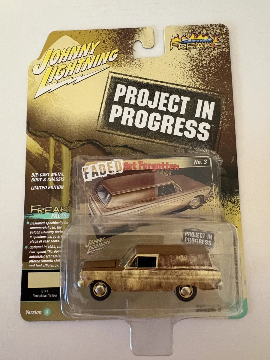 Project In Progress, Faded not Forgotten, 1964 Ford Falcon Delivery, Yellow